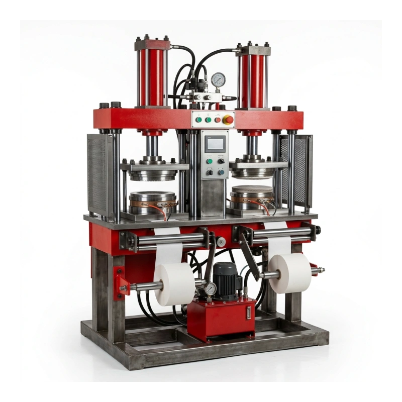Double Die Paper Plate Making Machine