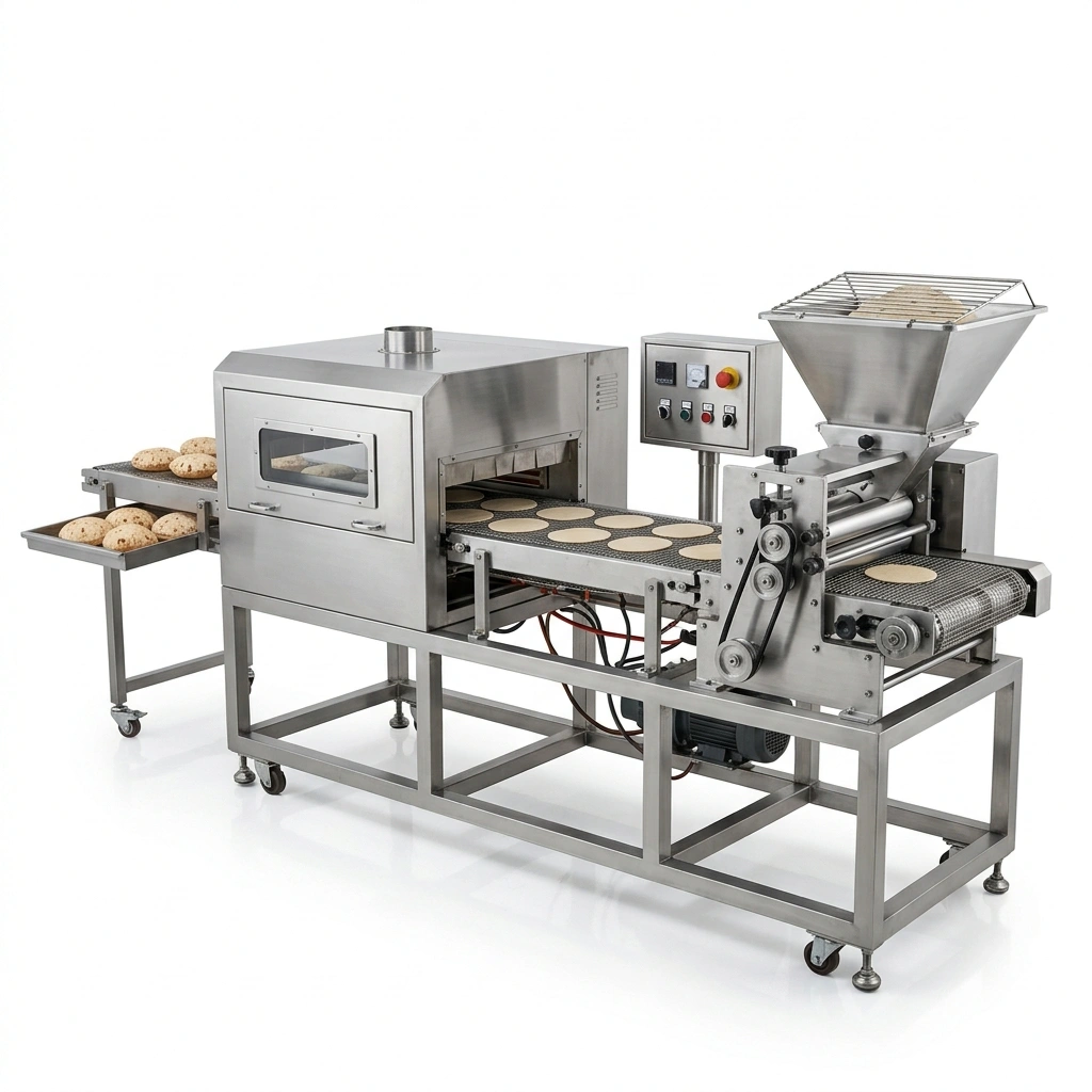 Semi Automatic Chapati Making Machine