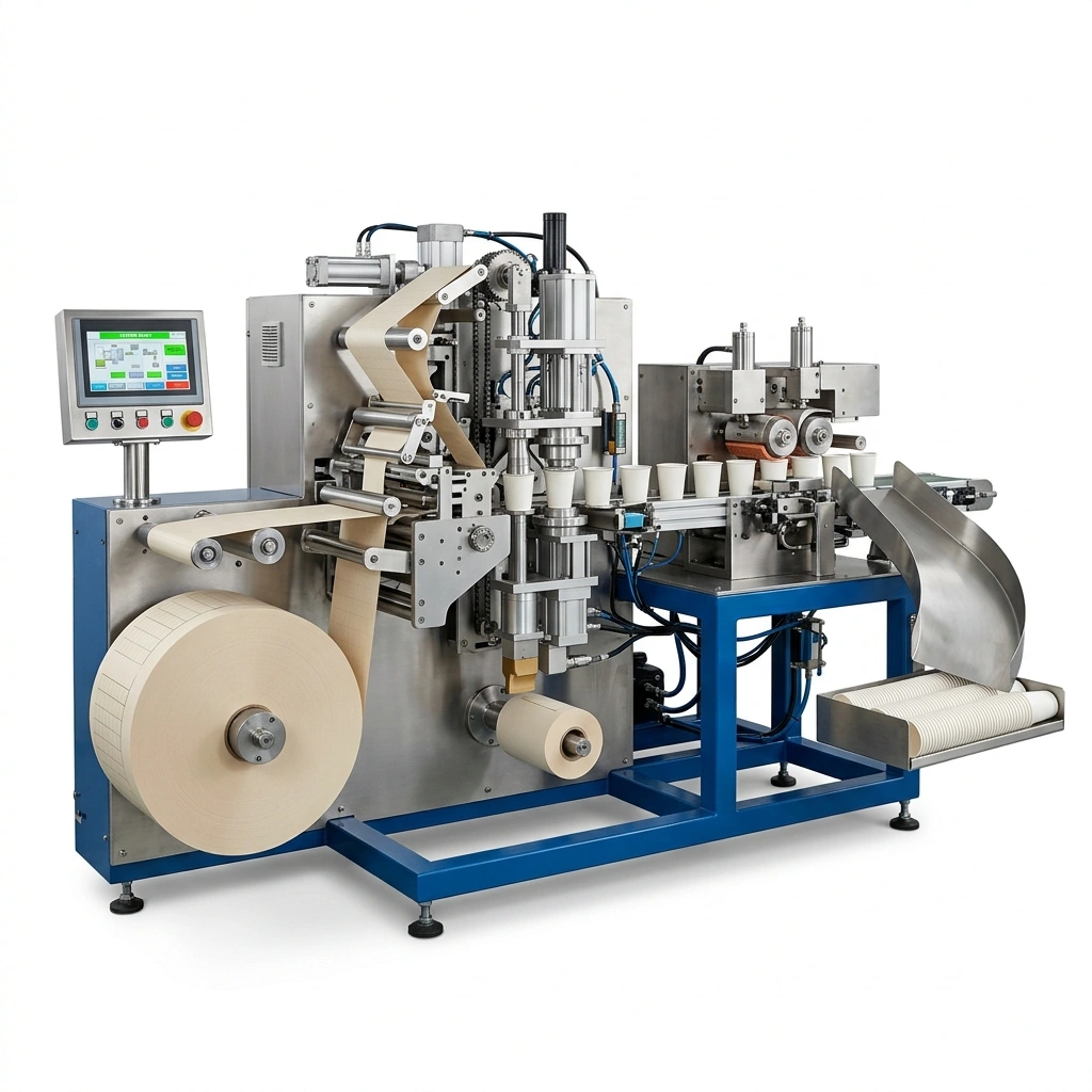 Semi Automatic Paper Cup Making Machine